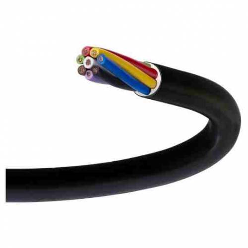 Przewód do przyczep 8 żyłowy YLYs 7x0.75+1x1,0mm 100 cm